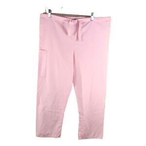 Jasco Uniform Women's Scrub Pants Size Small Pink Flaw